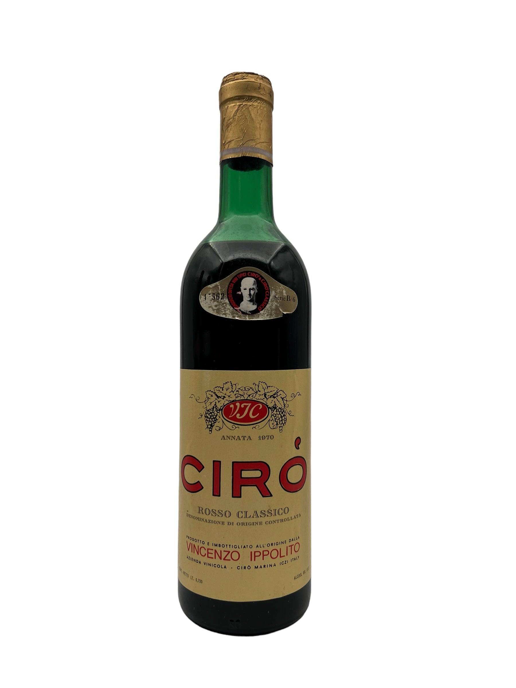 Ciro 1970 low level Bottles With History