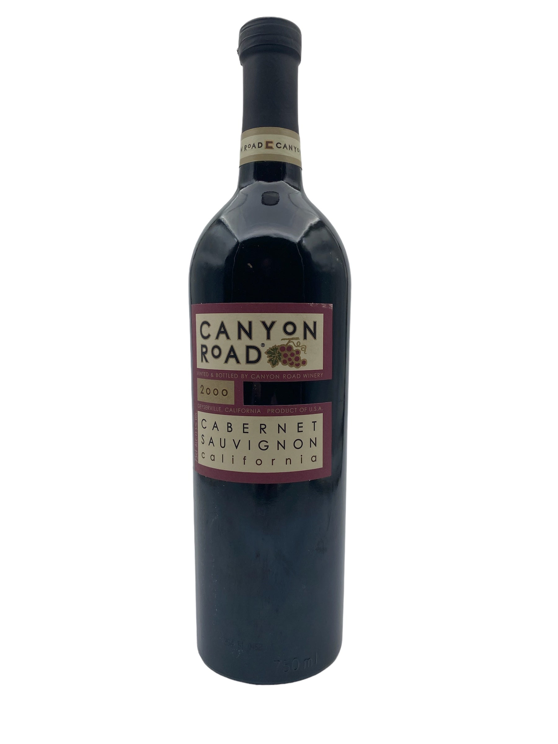 California Canyon Road Sauvignon 2000 Bottles With History