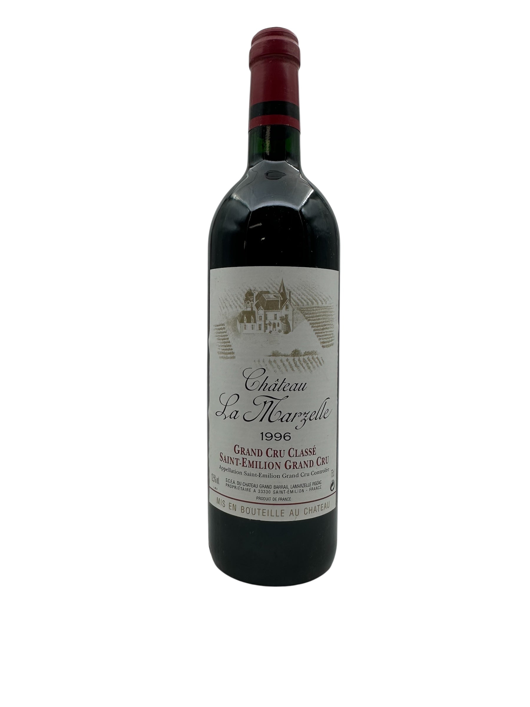 Château La Marzelle 1996 Grand Cru Classé – Bottles With History