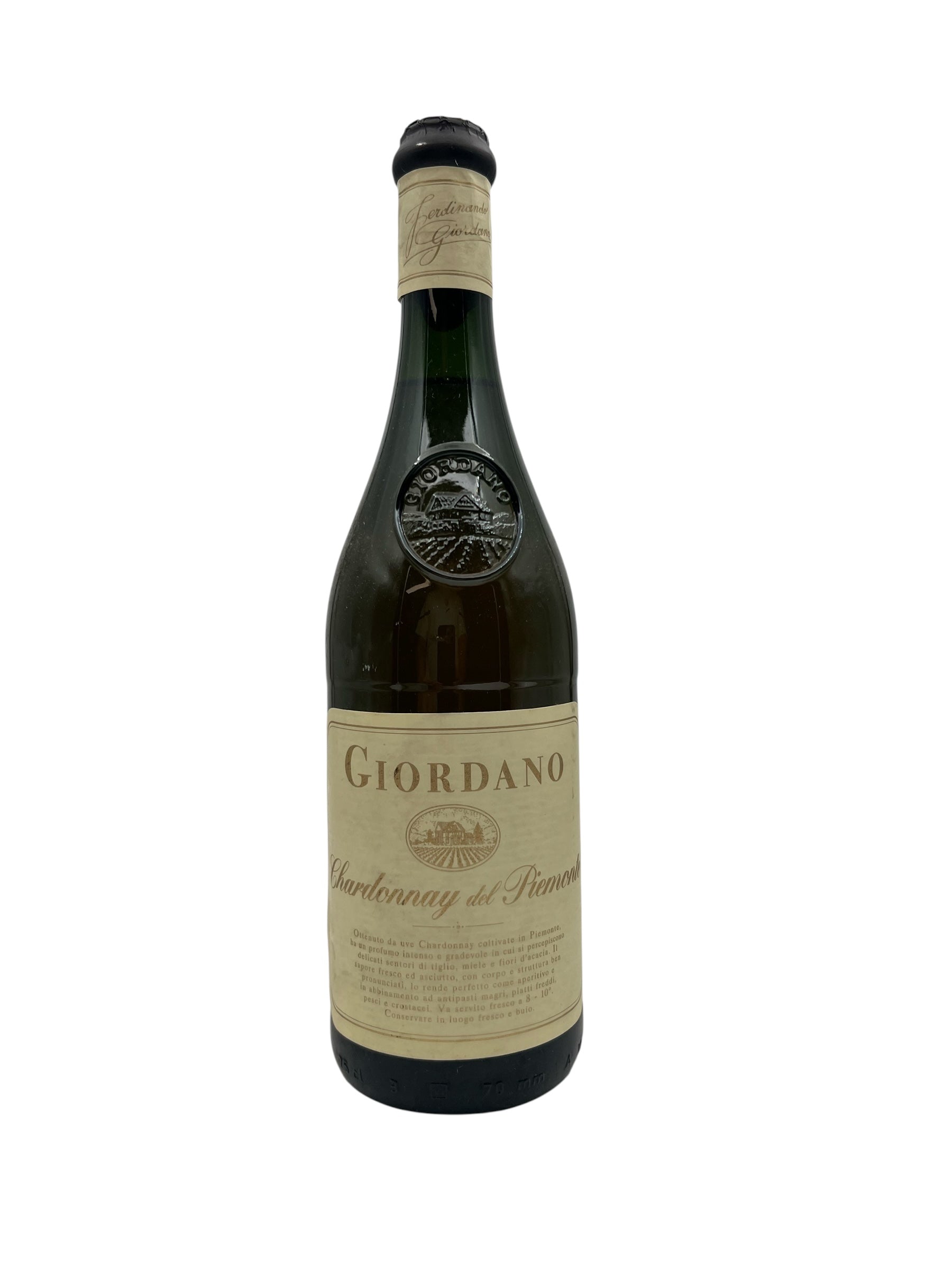Giordano Chardonnay 1993 – Bottles With History