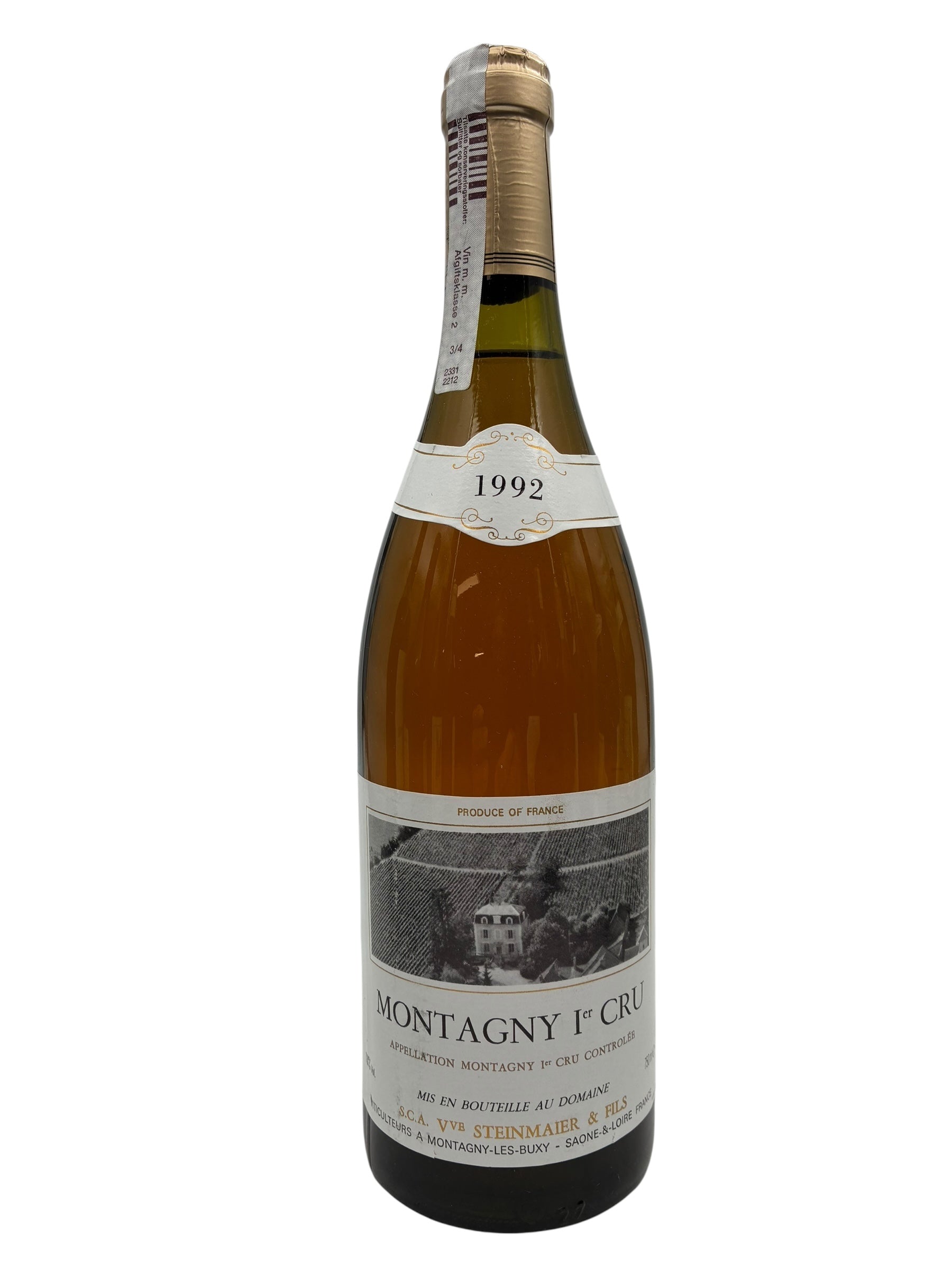 Montagny 1er Cru 1988 2本セット Montagny 1er Cru Steinmaier 1992 – Bottles With History