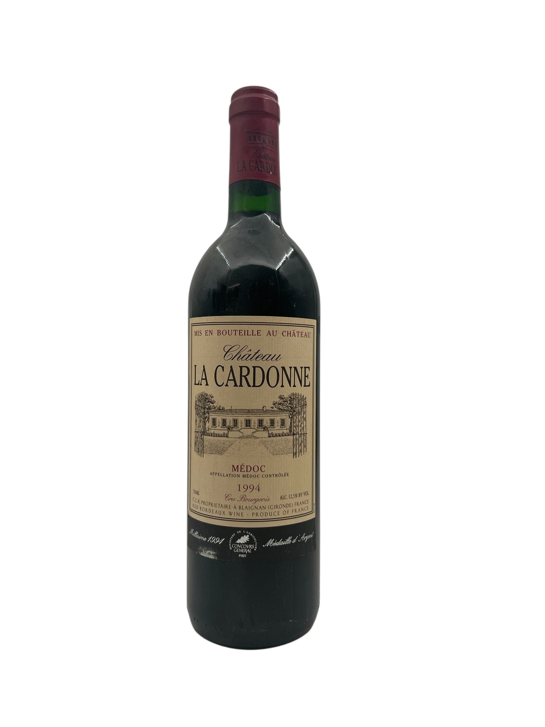 【赤ワイン古酒1994】Chateau Branaire-Ducru 1994年 Château La Cardonne 1994 Médoc Red Wine – Bottles With History