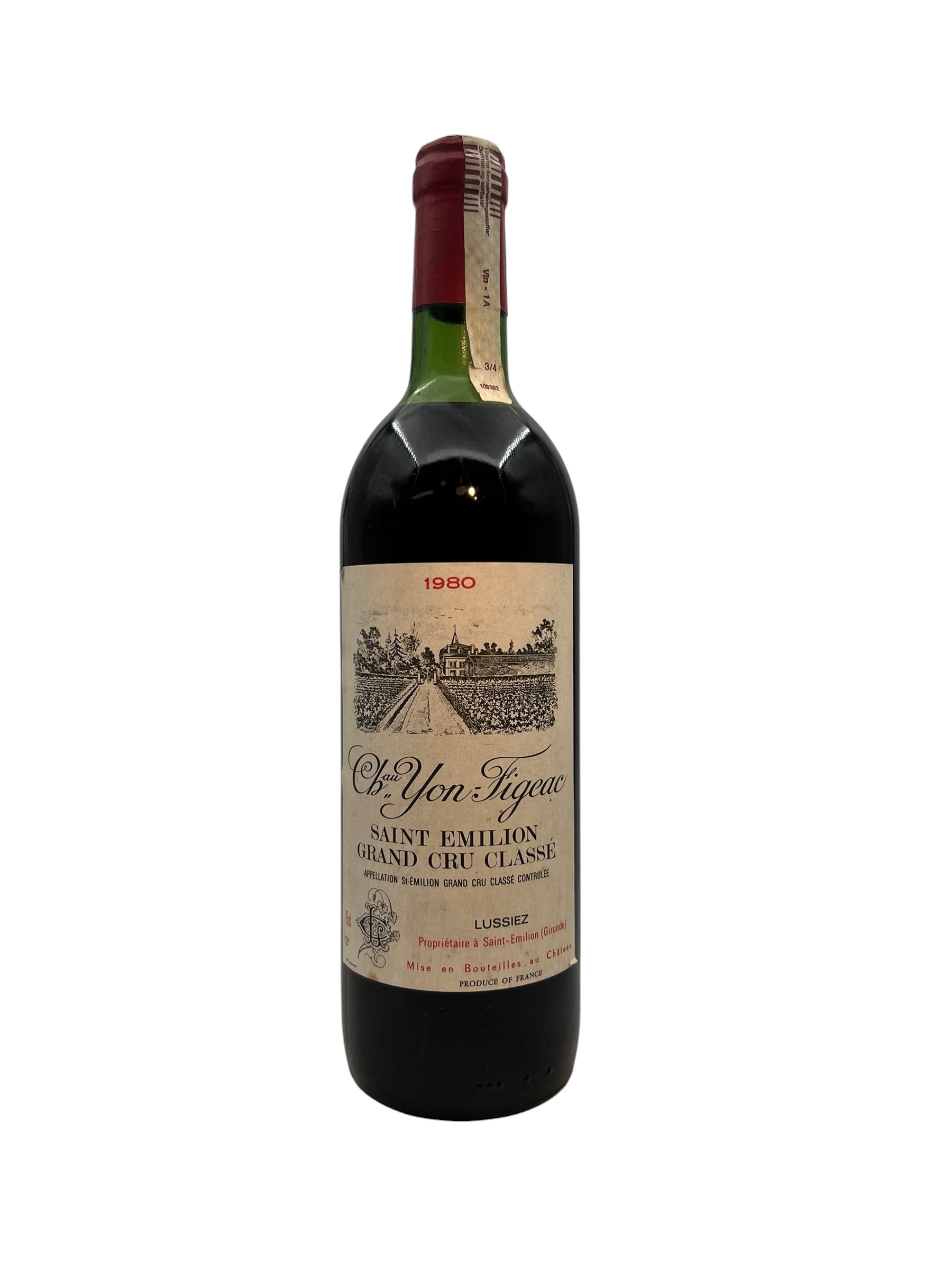 Château Yon-Figeac 1980 Grand Cru Classé – Bottles With History