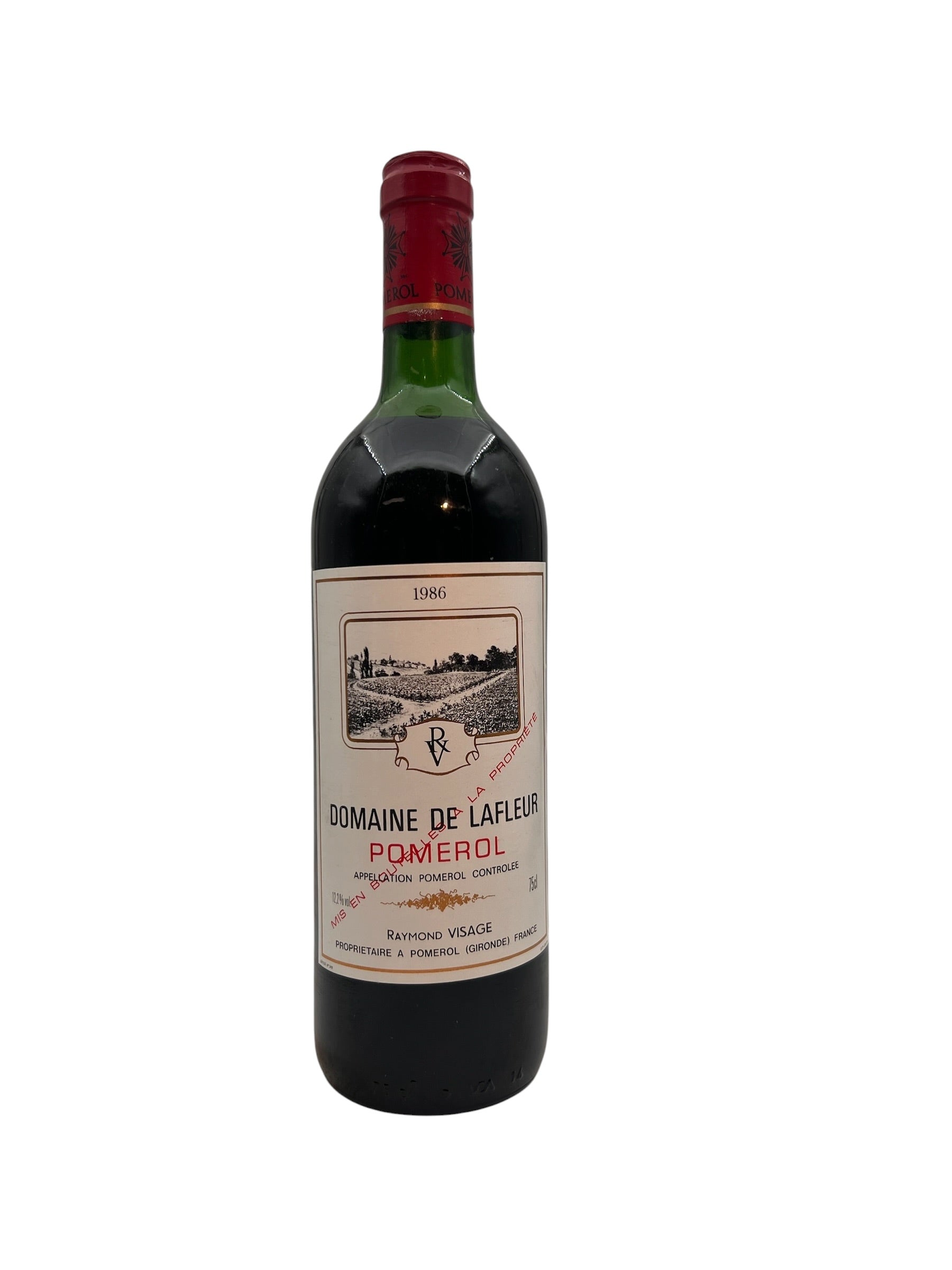 Domaine de Lafleur Raymond Visage 1986 – Bottles With History