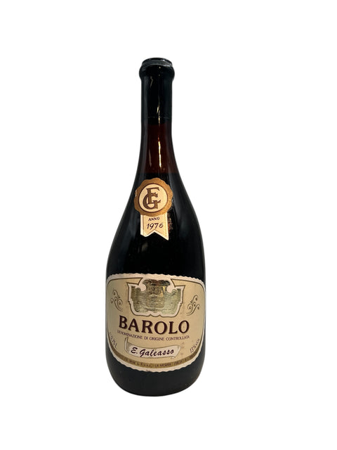 Barolo E. Galeasso 1976 Ominaisuudet