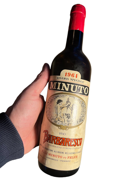 BARBARESCO 1964 MINUTO Riserva Speciale