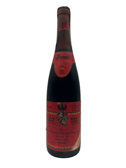 Pinot Noir Cuvée 1971 Dessertvin