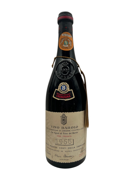 Barolo 1965 Speciale Riserva Cremosina - Bersano