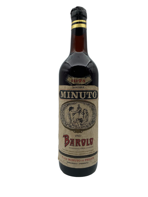 Barolo 1974 Minuto Riserva