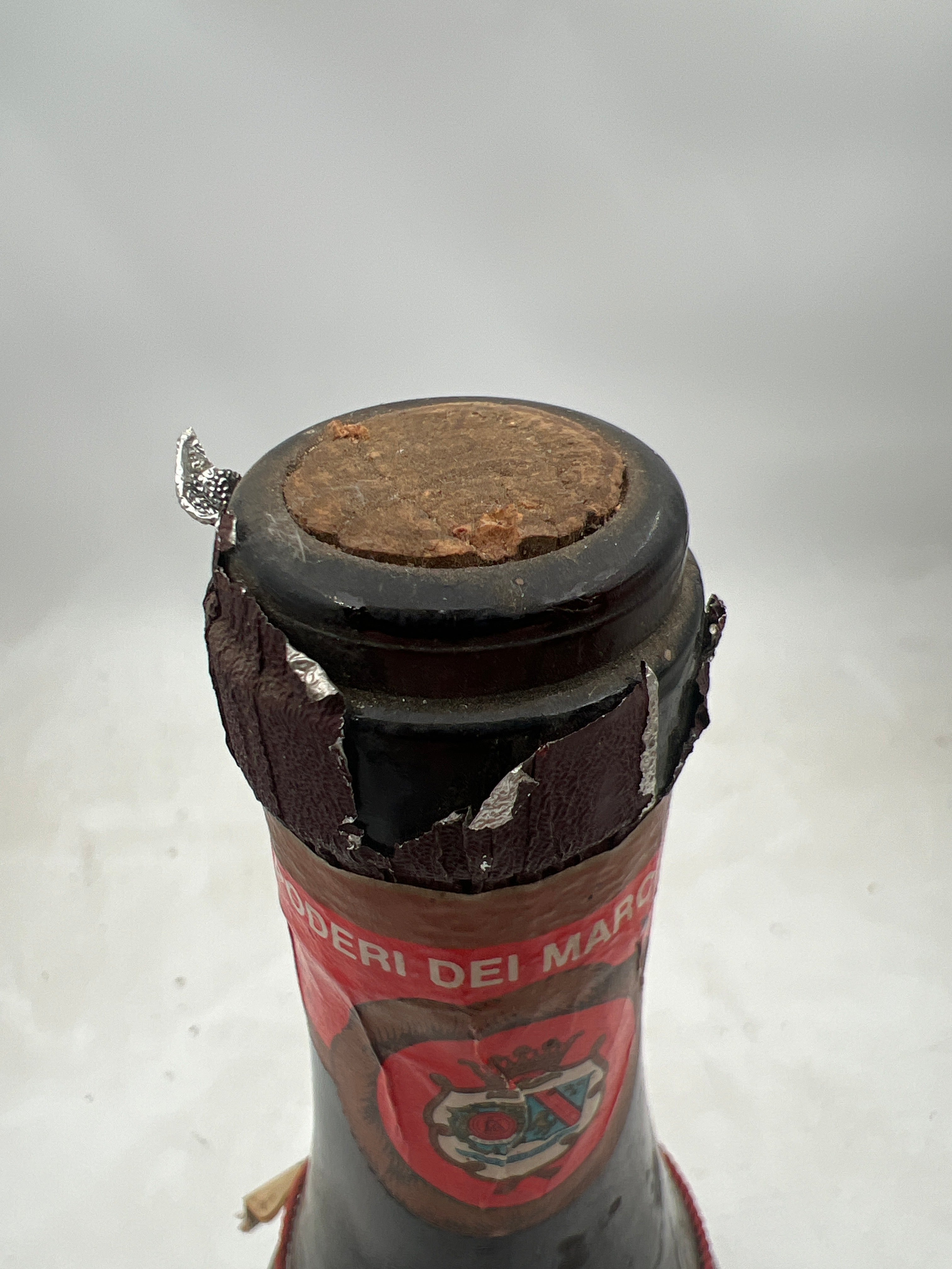 Barolo Marchesi di Barolo 1967 capsule issue – Bottles With History