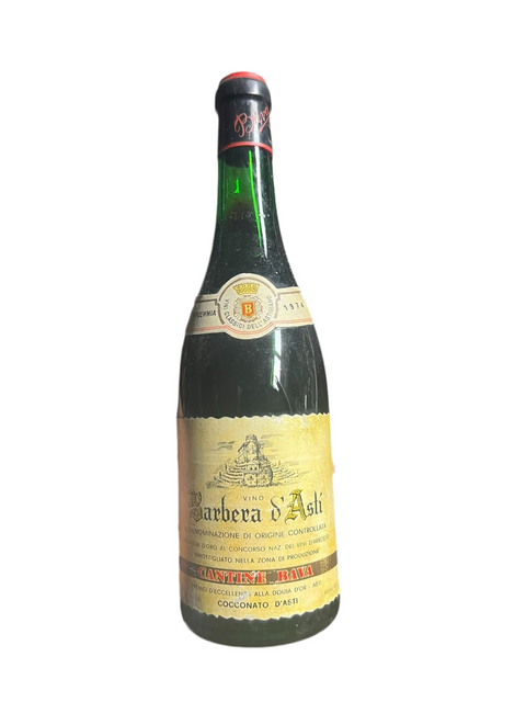 Barbera d'Asti Cantine Bava 1974