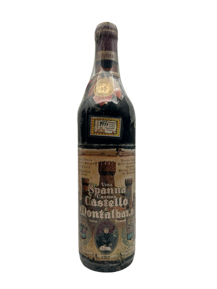 Spanna Cantina Castello di Montalbano 1955