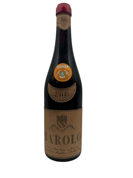 Barolo Paolo Cadero 1960 Honneur et Fidelite