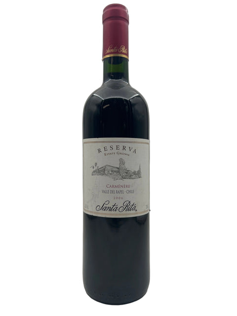 Carménère Reserva Santa Rita 2006