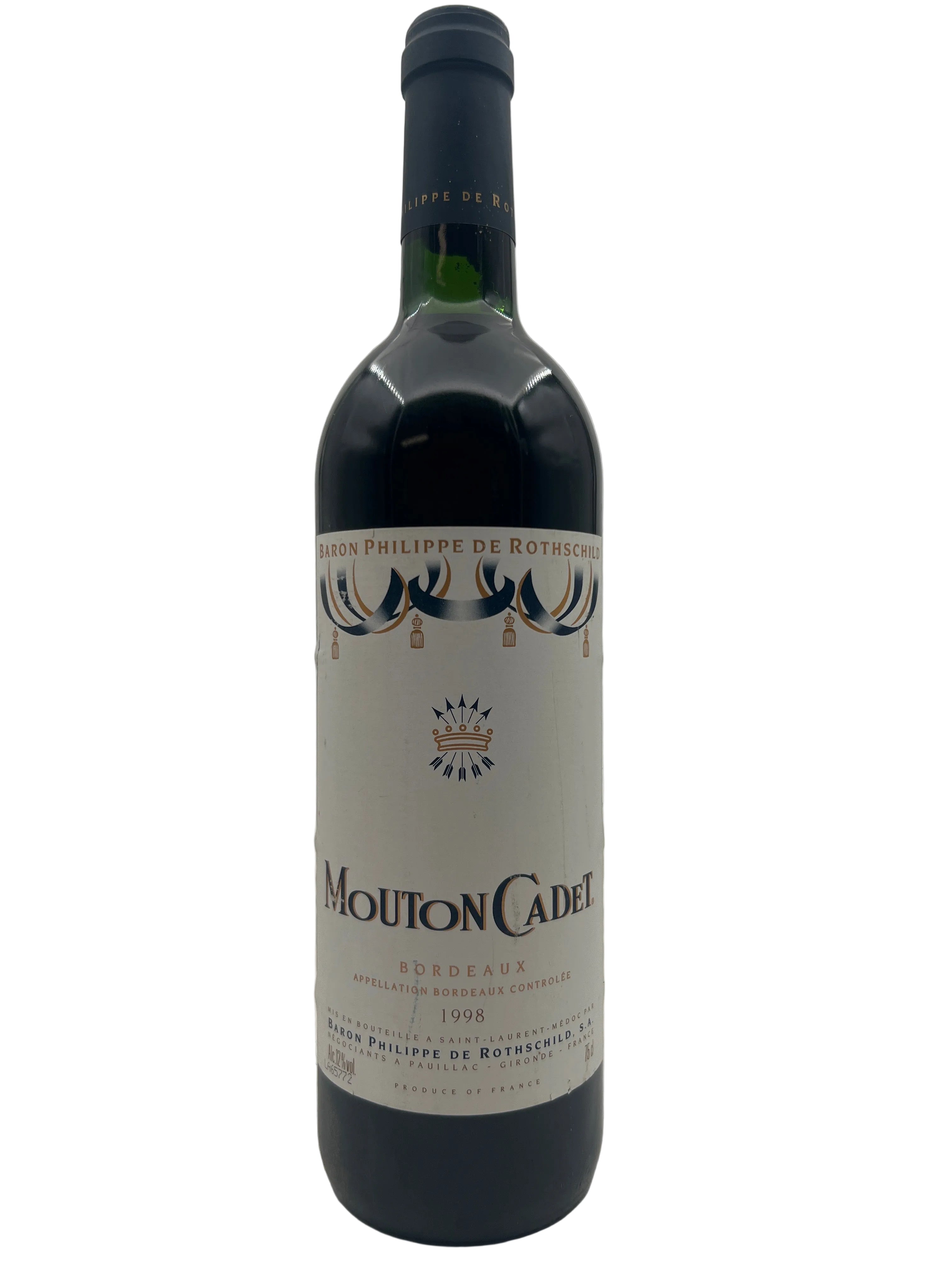 Wine 1998 - Over 20 bottles - See the selection – Bottles With History