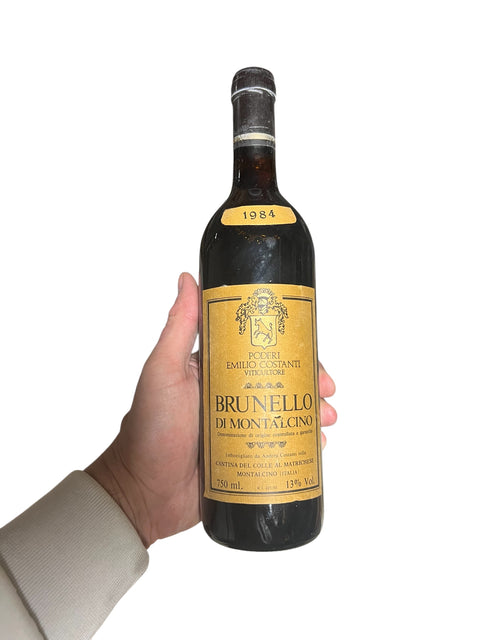 Brunello 1984 Poderi Emilio Costanti