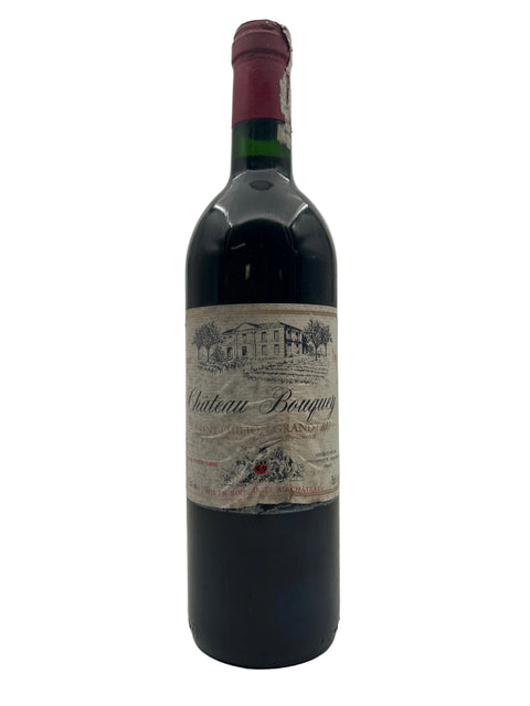 Saint Émilion Grand Cru Château Bouquey 1987