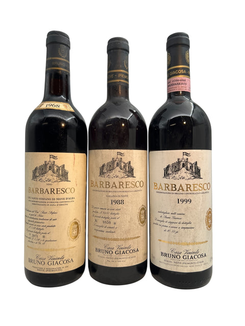Barbaresco Bruno Giacosa 1999 White Label