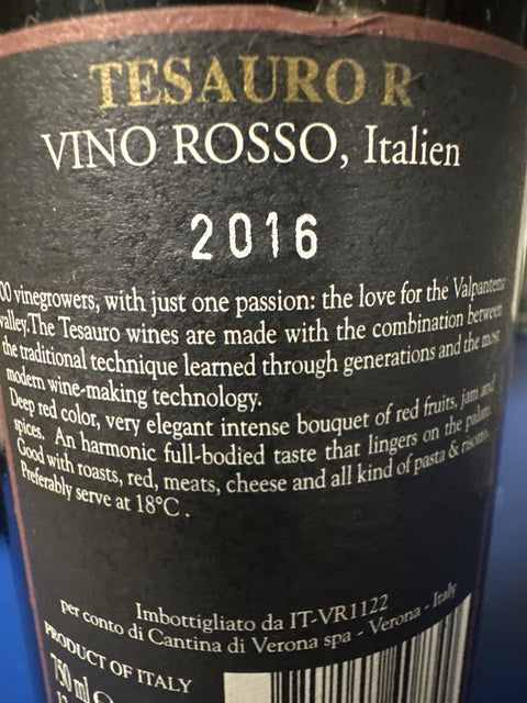 Thesauro Valpantenasta 2021