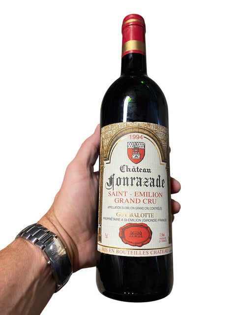 Chateau Fonrazade 1994 Gran Cru Saint Emilion