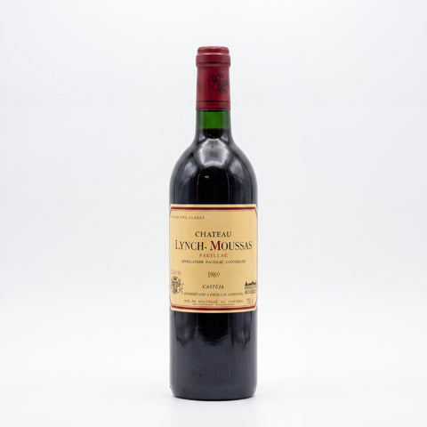 Pauillac Chateau Lynch-Moussas 1989 Grand Cru Classé