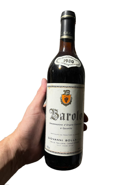 Giovanni Bolla Barolo 1980