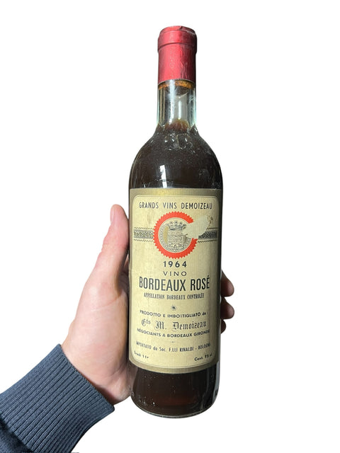 GRANDS VINS DE MOIZEAU 1964 Bordeaux Rosé