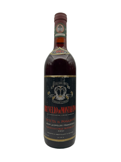 Brunello di Montalcino Tenuta Il Poggione 1971