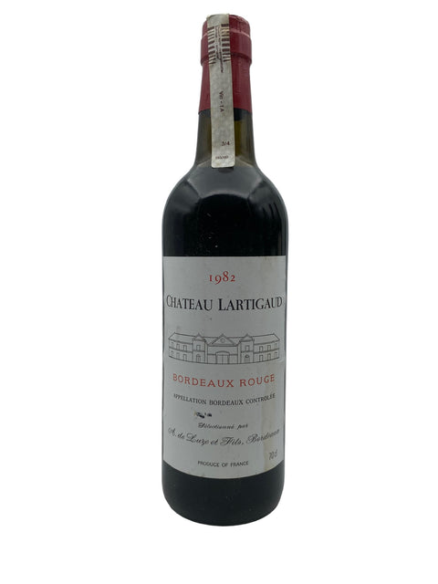 Chateau Lartigaud Bordeaux 1982