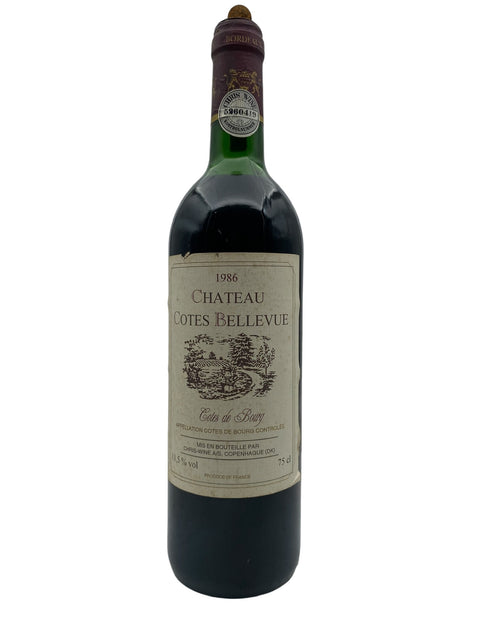 Chateau Cotes Bellevue 1986