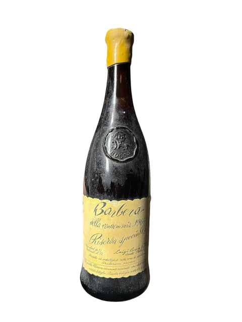 Barbera della vendemmia 1964 Riserva Speciale