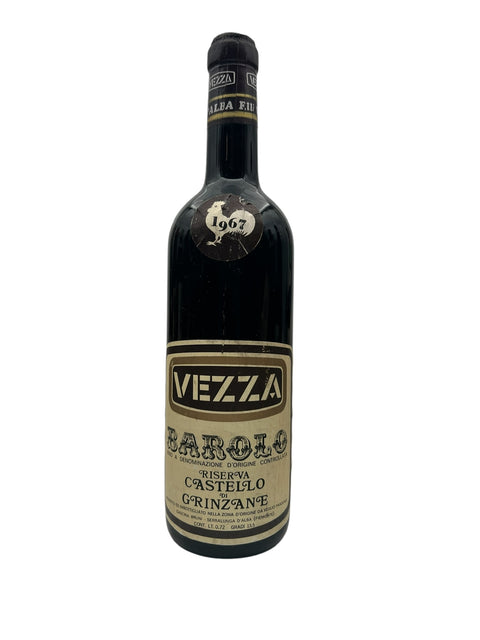 Vezza Barolo Riserva Castello di Grinzane 1967