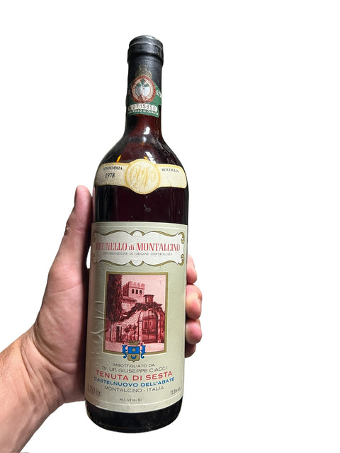 Brunello di Montalcino 1978 Tenuta Di Sesta