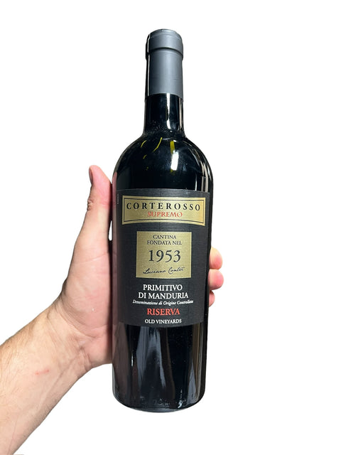 Corterosso Supremo Primitivo di Manduria Riserva 2016