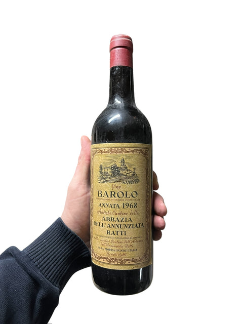 Renato Ratti Barolo Marcenasco 1968