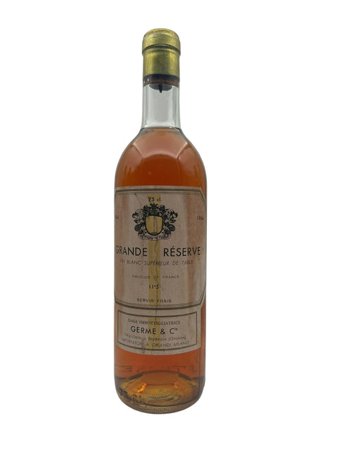 Grande Réserve Vin Blanc Supérieur 1964