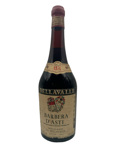 Dellavalle Barbera d'Asti 1974