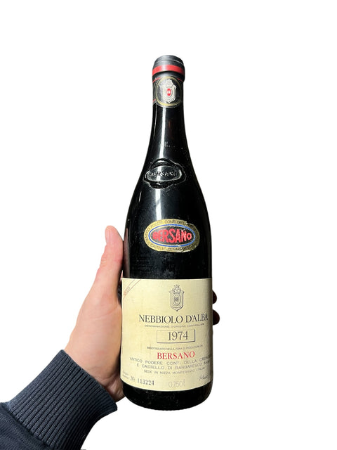 Bersano Nebiolo d'Alba 1974