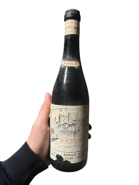 Barile Giovanni - Barolo 1964 (Bad label)