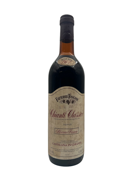 Fattorie Toscane Chianti Classico Riserva Firenze 1977