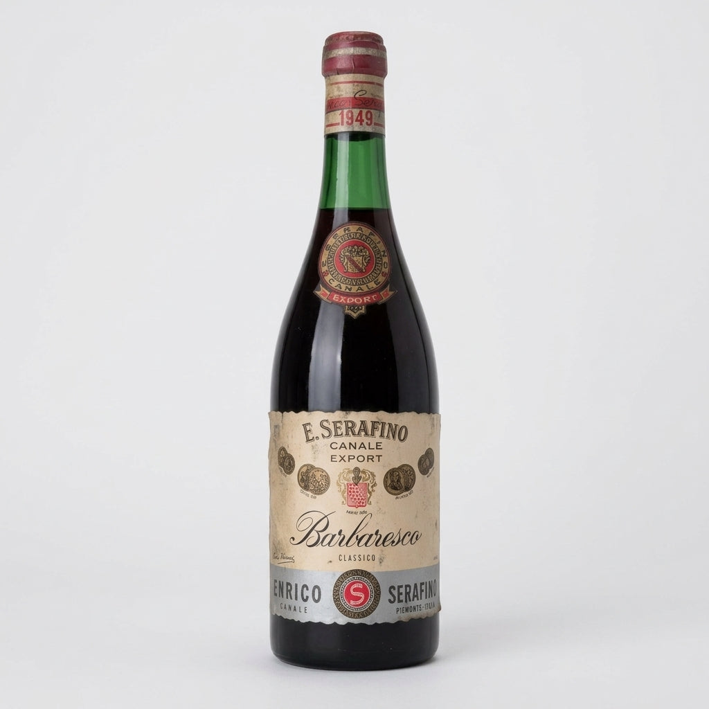 Barbaresco Classico Enrico Serafino 1949 – Bottles With History