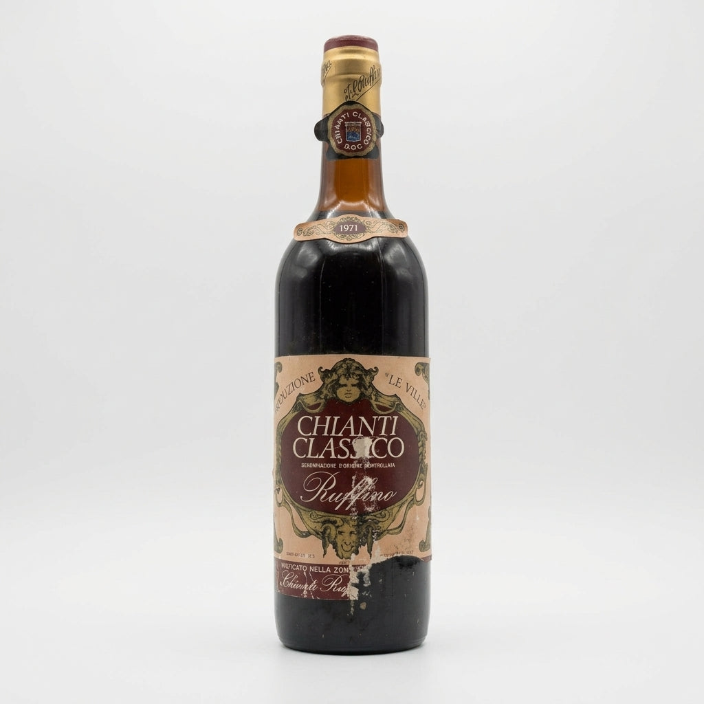 Le Ville Chianti Classico Ruffino 1971 – Bottles With History