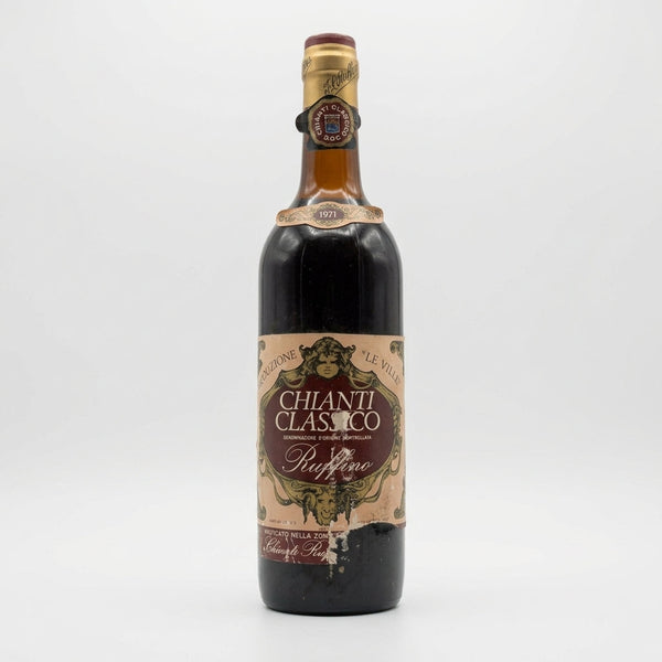 Le Ville Chianti Classico Ruffino 1971 – Bottles With History