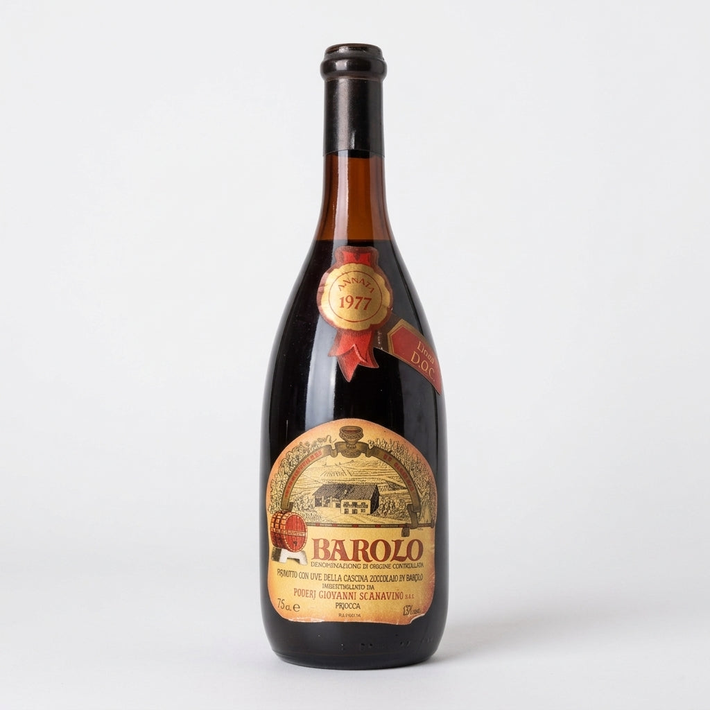Cascina Zoccolaio Barolo Giovanni Scanavino 1977 – Bottles With