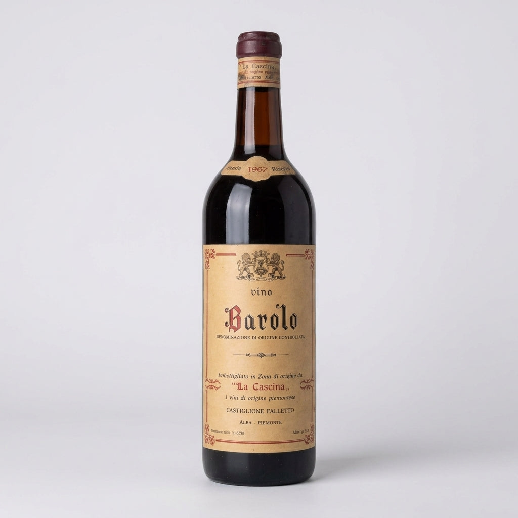 CASCINA GHERCINA Barolo Riserva 　2本セット Barolo Riserva La Cascina 1967 – Bottles With History