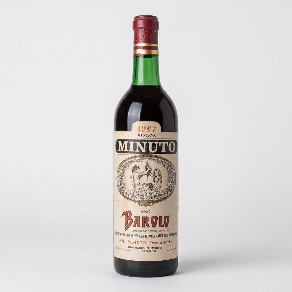 Barolo Riserva F.lli Minuto 1967 – Bottles With History