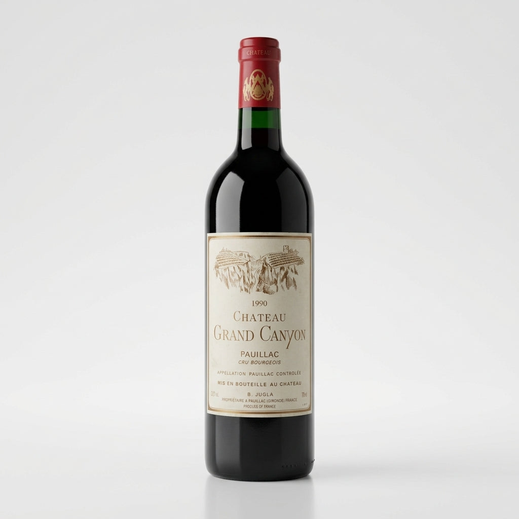 Pauillac Cru Bourgeois Château Grand Canyon 1990 (low level