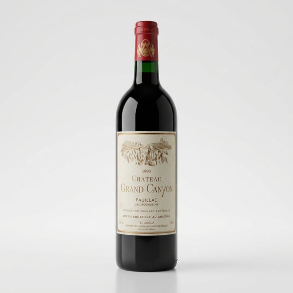 Pauillac Cru Bourgeois Château Grand Canyon 1990 (low level