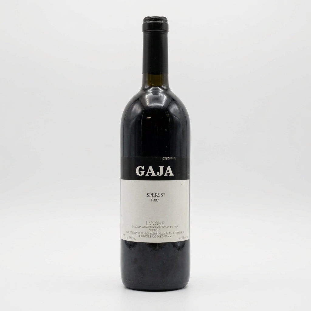 Sperss Langhe Gaja 1997 – Bottles With History