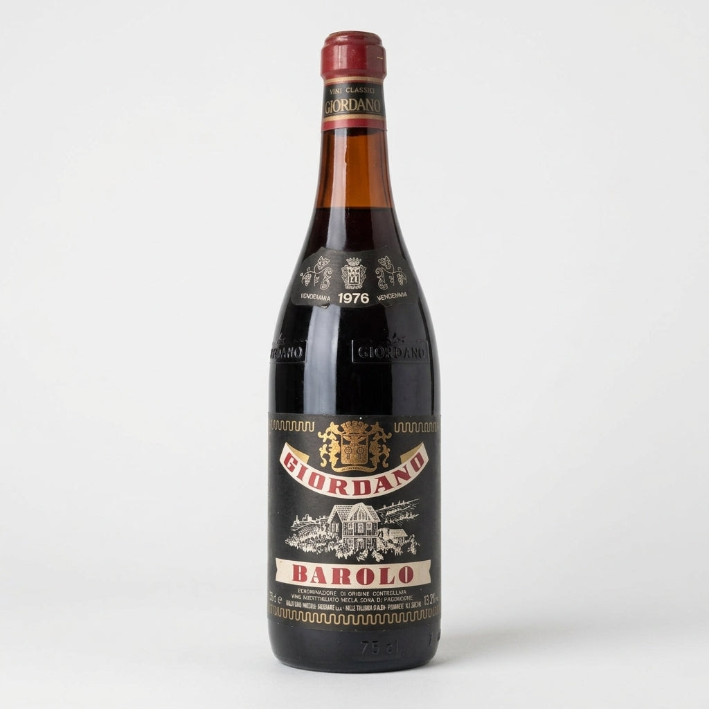 Barolo Giordano 1976 – Bottles With History